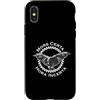 Mors Certa Hora Incerta Designs Custodia per iPhone X/XS Scritta latina - Mors Certa Hora Incerta