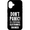 Electronics & Circuit Design T-Shirts & Custodia per iPhone 16 Ingegnere Elettronico