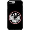 Alpine Ski Mountain Travel Winter Appare Custodia per iPhone 7 Plus/8 Plus Avventura invernale sugli sci Zell am See-Kaprun