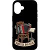 Jimbeels Custodia per iPhone 16 SQUEEZE BOX CLUB Fisarmonica Bottoni Musica Folk