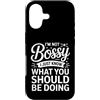 Leadership Humor Quote Co Custodia per iPhone 17 Non sono prepotente, so solo cosa dovresti fare in modo divertente