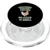 Emotional Support Chicken Do Not Pet Gif Pollo di supporto emotivo PopSockets PopGrip per MagSafe