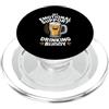 Emotional Support Drinking Buddy Do Not Supporto emotivo Bere Buddy PopSockets PopGrip per MagSafe