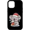 koala winter santa hat stocking snow win Custodia per iPhone 12/12 Pro Carino Koala Inverno con Cappello di Babbo Natale