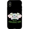 Mahjong Chinese Tile Game Gift For Mahjo Custodia per iPhone X/XS Nella Mia Era Mahjong Giocare Mahjong Gioco Cinese