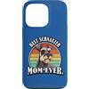 Girls Mini Schnauzer Dog Gifts T Shirts Custodia per iPhone 13 Pro Womens Retro Vintage Best Mom Ever Miniature Schnauzer Lover