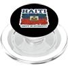 Vintage Haiti Flag Day Unity In Diversit Vintage Haiti bandiera giorno unità nella diversità orgoglioso haitiano PopSockets PopGrip per MagSafe