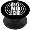 Jimbeels OBEY NO ECHO Pensiero Libero Voce Personale PopSockets PopGrip Adesivo