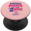 Wild Two Designs Adorabile Due Nado Mamma Compleanno Ragazzi Momma Two-Nado Bday PopSockets PopGrip Adesivo