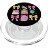 Coquette School Teachers & Students Shop Archetto per il ritorno a scuola, con fiocco, per studenti e insegnanti PopSockets PopGrip per MagSafe