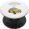 Survivor of D.C. Taxi Adventures Trip Me Sono sopravvissuto al mio viaggio a Washington in un taxi cittadino a Washington PopSockets PopGrip Adesivo