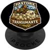 Tratturo Alto Pastore Transumante Abruzzese Tratturo PopSockets PopGrip Adesivo
