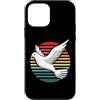 Dove Pigeon Peace Bird Holiday Birthday Custodia per iPhone 12 mini Colomba retrò piccione uccello regalo per uomini, donne, bambini, ragazzi ragazze