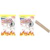Winesfromspain Kit Nuvole Barbecue 2 x 300 gr + Bastoncini Bamboo 25 cm