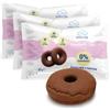 Nuvolazero Nuvola Zero - Ciambella Zero, Snack Proteici Senza Zucchero, Dolci Senza Glutine e Lattosio, Zero Carboidrati, al Gusto Cacao, Confezione da 3pz. Made in Italy.