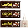 Vicenzi 3X Vicenzi Grisbi Cocco 150g Biscotti con Crema di Cocco Biscotti Torta Bar