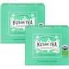 Kusmi Tea - Rooibos Mandorla - Infuso Bio a base di Rooibos e Mandorla - Infuso Biologico Senza Teina - Confezione da 2-2x20 Bustine di Tè