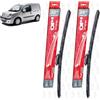 OP Spazzole tergicristallo anteriori compatibile con Renault Kangoo II 2008 +
