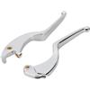 YTJLF Freno Manubrio Leve Freno Frizione Cromate Nere Per Indian Scout Per Bobber Per Rogue Sixty Icon 100th 2017-2023 Manubrio Leva Frizione Freno(Chrome)