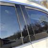 QWQAAB Listello Decorativo Esterno Del Montante Per Benz Classe E W210 S210 1995-2002 1996 1997 Nero Brillante In Fibra Di Carbonio Per Porte Finestre BC Pilastro Adesivo Adatto(Nero)