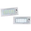 Generic Lampada Luce Targa Per BMW Per X5 Per E53 1999 2000 2001 2002 2003 2004 2005 2006 Per X3 Per E83 2003-2010 Numero LED Bianco Luce Targa 2 Pezzi