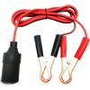 Generic Presa per Batteria Auto | Adattatore Pesante con Morsetti | Prolunga Presa Auto - per Compressore Inverter Camper RV