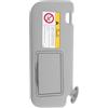 OFFSCH Aletta Parasole Lato Passeggero Destro con Specchietto Trucco Visiera Parasole Auto Compatibile Sostituzione Visiera Laterale Destra per Protezione Solare Interna