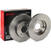 Brembo 2x BREMBO Disco freno Anteriore Ø256mm Altezza: 44mm Spessore: 22mm ventilazione interna 09.D227.11 Compatibilità con HYUNDAI i20 Hatchback GB, IB, KIA Rio IV Hatchback YB, SC, FB