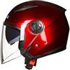 GAORUTO Casco Moto Vintage per Uomo Donna Classico Retro 3/4 Open Face Design Casco Jet Retro Approvato DOT/ECE per Caschi Moto Cruiser Crash E,XL58-59CM