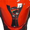 labelbike Adesivo 3D Moto Paraserbatoio Compatibile con Ducati