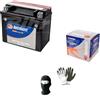 MOTO SPORT MONDO COMPATIBILE CON PIAGGIO 300 Beverly 2015 4T-4V ie BATTERIA TECNIUM YTX12-BS BATTERIE 10 AMPERE PRONTA PER L'UTILIZZO SPECIFICA MOTO SCOOTER 150X87X130MM