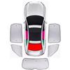 Rugnipw Parasole Auto per BMW X3 G01 F97 2018-2022 Parabrezza Parasole Isolamento Termico Parti di Automobili Visiera Parasole Accessori