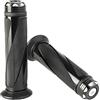 Bonnoeuvre Manopole Manubrio Moto universali Diametro interno 22mm-24mm per 7/8 Manubri Alluminio Gomma per Moto Scooter Quad Cruiser