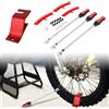 BIUGERCN Leve Smontagomme Moto con Ferma Tallone, Attrezzi Cambio Gomme Motocross