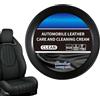 Générique Crema per la cura della pelle - Soluzione di pulizia | Balsamo per pelle - Detergente profondo, formula di manutenzione per sedili interni auto, cruscotti, mobili, divani, res