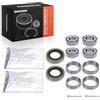 Frankberg Set di cuscinetti ruota compatibile con Matiz 2005-2011 Spark Wheel Bearing Kit posteriore sinistro e destro, 2 pezzi di ricambio # XM34-1216-CA