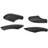 KIRYU Portapacchi Tappo Copertura Della Barra Terminale Portapacchi Anteriore Posteriore Protezione Guscio Nero Per Skoda Per SUV Per Yeti Portabagagli(1PCS Front Right)