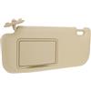 MAGICLULU Visiera Parasole Lato Conducente con Specchietto Aletta Parasole Automatica in Pvc e Abs Auto Compatibile Modello Protezione Solare per Guida Sicura