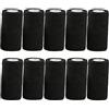 ZESLIV 10 Rotoli benda elastica coesiva, Fasciature Benda Elastica Bendaggio, Benda Elastica per Fasciatura, Autoadesiva Bende, garza autoadesiva