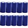 ZESLIV 10 Rotoli benda elastica coesiva, Fasciature Benda Elastica Bendaggio, Benda Elastica per Fasciatura, Autoadesiva Bende, garza autoadesiva