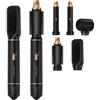 AVENHO 5 in 1 Spazzola Asciugacapelli Airstyler, Arricciacapelli Automatico, Spazzola Lisciante, Volumizzante, Adatto a Tutti i Tipi di Capelli - Onyx