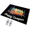 Snyvpra Accessori per camper - Divertente zerbino da campeggio 40 x 60 cm - Regalo per camper - Zerbino per interni ed esterni - Zerbino sottile 5 mm - antiscivolo per roulotte e porta di casa