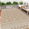 Enyhom Tappeto per Esterno Extra Large 240 x 300 cm, Plastica Riciclata Tappeto da Esterno Resistente alle Intemperie per Campeggio, Balcone, Terrazza, Spiaggia, Giardino D'inverno, Soggiorno, Camper