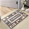 7VSTOHS Zerbino Ingresso Esterno 40x60cm, Tappetino Antiscivolo e Assorbente per Porte, Patio, Interno ed Esterno