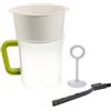 Luxshiny 1. 5L Utilizzo Multiplo Cibo Filtro Dado Latte di Greco Yogurt Filtro Yogurt Dado di Soia Brocca di Latte Succo di Frutta E di Soia Coppa del Set