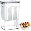 Erzekrim Colino per Yogurt Greco Separatore Riutilizzabile di Siero di Latte Yogurt 1100ML Filtro per Succhi Macchina con Sacchetto a Rete Fine e Coperchio per Filtrare Succhi di Frutta, Latte
