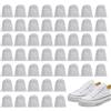 Generic Sacchetti per scarpe - 50 sacchetti anti-ingiallimento per scarpe da viaggio, in tessuto non tessuto, traspirante, antipolvere, con coulisse per mantenere le scarpe pulite, copriscarpe ecologici per