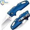 Cold Steel Tuff Lite coltello da chiusura (AUS8A), con manico blu,
