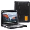 Broonel - Serie Contour - Custodia protettiva in pelle nera - Compatibile con il notebook Dell Latitude 7400 2 in 1 da 14 Business