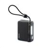 SHARGE 10000mAh Power Bank con Cavo USB C Integrati, Powerbank Piccolo